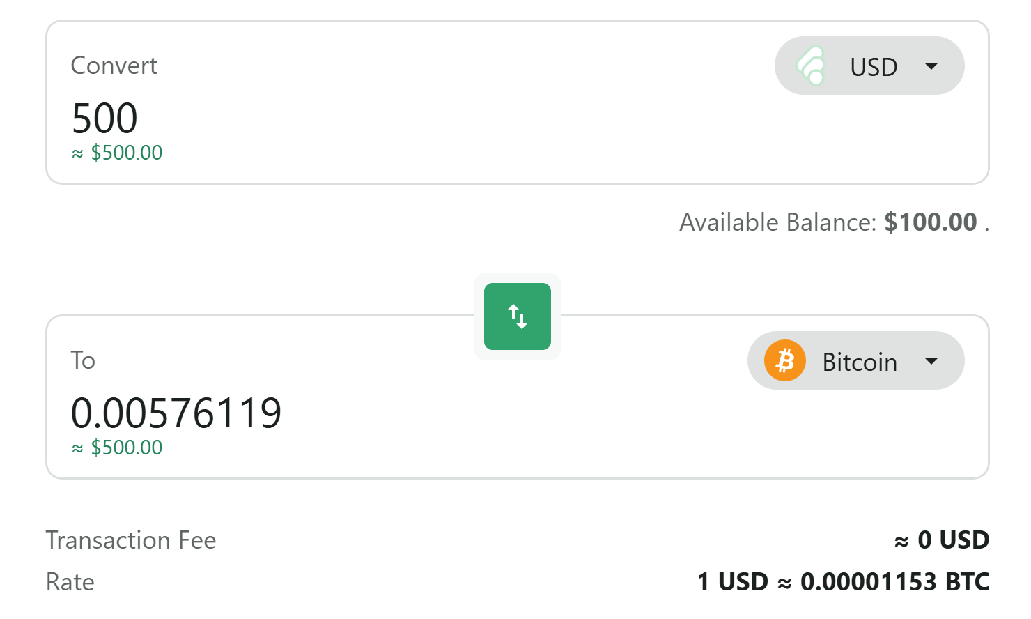 Fast Fiat Transactions